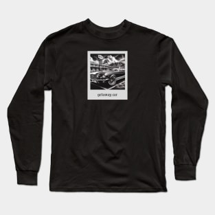 getaway car aesthetic Long Sleeve T-Shirt